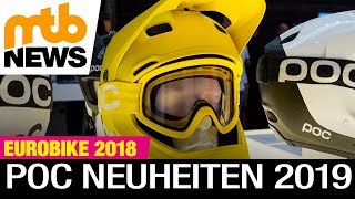 Eurobike 2018 – POC 2019 – Neue Bekleidung Helme und Protektoren [upl. by Ajam]