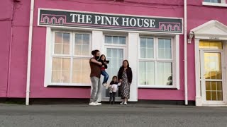 THE PINK HOUSE PORTREE  WE SPENT A NIGHT ON SKYE [upl. by Yelad50]