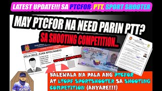 LATEST  PTCFOR  PTT LTOPF SPORT SHOOTERSMAY PTCFOR KANA KAILANGAN PA PTT SA SHOOTING COMPETITION [upl. by Demetra]