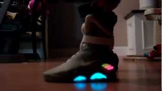 Back To The Future Nike Air Mags 2015 upgraded version [upl. by Walther]