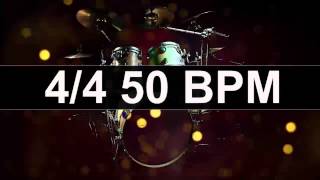 🔴 Drums Metronome 50 BPM [upl. by Nnaylrebmik915]