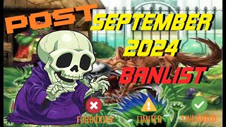 SKULL SERVANTS Post September 2024 Banlist TCG FORMAT [upl. by Ahsinyar]