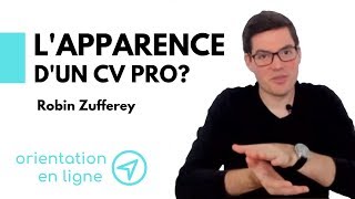 Comment faire un CV professionnel Lapparence [upl. by Adahsar338]