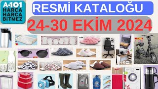 A101 RESMİ KATALOĞU2430 EKİM 2024 AKTÜEL KATALOĞUELEKTRİKLİ BİSİKLETMUTFAK GEREÇLERİ A101 [upl. by Kerge489]