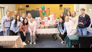 24 Delta Gamma Girls Stocking Party [upl. by Gunning]