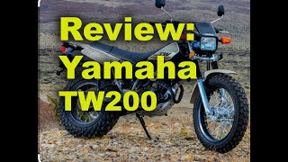 Review of the Yamaha TW200 Its cooler than it looks [upl. by Francisco499]