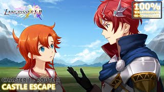 Langrisser I Remake 100 Walkthrough  1Chapter 1  Route A Castle Escape [upl. by Hillari665]