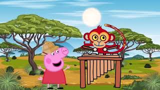 Peppa Pig Around the World Songs  Kenya  Embe Umbe [upl. by Nesilla]