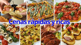 😋👏Cenas Rápidas y Ricas Para Toda la Semana [upl. by Bindman]