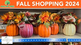 DOLLAR TREE Fall Decor 2024 Shop with ME [upl. by Aicilra]