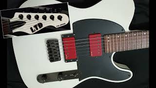 EMG 5766 VS EMG 8581 LTD GUITARS  emg ltdguitars [upl. by Maxfield]