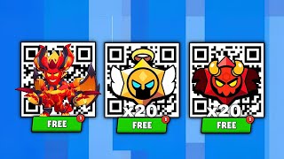 FREEx20 ANGELIC AND DEMONIC DROPS EDGAR DROPS🥳 BRAWL STARS QR CODE 2024  BrawlStars New Update [upl. by Anytsirhc]