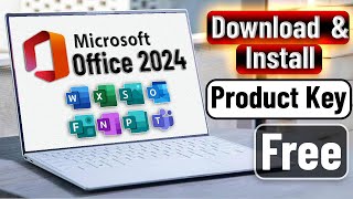 Download and Install Office 2024 From Microsoft for Free  Product Key Free  Ms Office 2024 [upl. by Mahalia309]