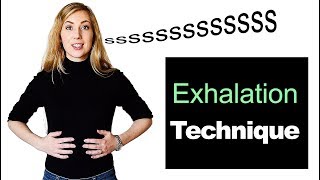 How To Breathe When You Sing Exhalation [upl. by Alema460]