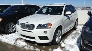 2014 BMW X3 xDrive28i M Sport Start Up In Depth Tour and Review [upl. by Mufinella408]