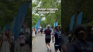 The JP Morgan Corporate Challenge 35mile race is the world’s largest corporate running event [upl. by Tawnya]