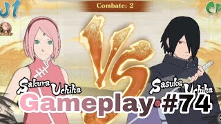 Sakura Uchiha Vs Sasuke Uchiha  NARUTO X BORUTO Ultimate Ninja Storm Connections Gameplay 74 [upl. by Eidnar]