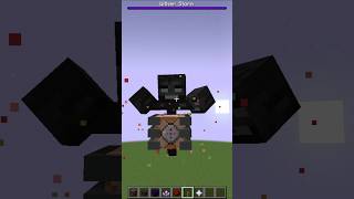 How to summon Wither Storm minecraft😱 no mods shorts [upl. by Kirst566]