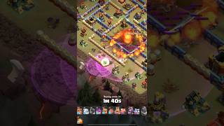 He literally shocked everyone with this attack 😱  Clash Of Clans coc cocshorts clashofclans [upl. by Prudi450]