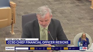 Clark County School Districts chief financial officer resigns [upl. by Alberik270]