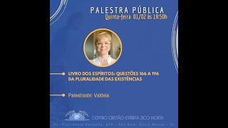 Palestra Pública ao vivo  Centro Cristão Espírita Zico Horta 010224 [upl. by Rich873]