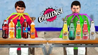 Five Cold Drinks Pepsi Coca Cola Maaza Sprite Fanta Vs Goli Soda Wala Hindi Kahani New Moral Stories [upl. by Hnahc]