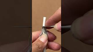 Correct antenna wire connection technique diy construction [upl. by Kingston915]