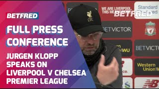 Liverpool 20 Chelsea  FULL Press Conference  Jurgen Klopp [upl. by Brena]