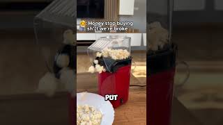 Popcorn maker for home 💥 [upl. by Aeriel]