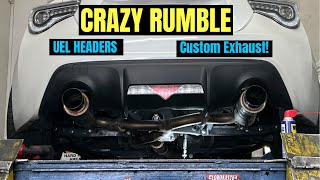 My CRAZY New FRS Exhaust UEL Headers [upl. by Asilanna]