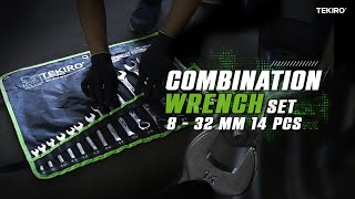 COMBINATION WRENCH 832 MM 14 PCS [upl. by Gylys]