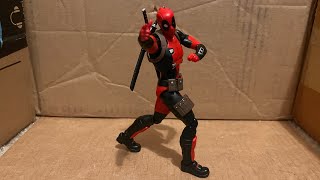 Bootleg Mafex Deadpool Action Figure Review Updated [upl. by Balough]