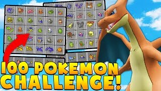 Minecraft 100VS100 PIXELMON MINIGAME CHALLENGE  Pokemon Modded Battle Minigame  JeromeASF [upl. by Clapp]