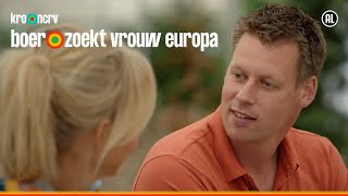 Richard vermaakt zich dondersgoed tijdens de dagdate  Boer zoekt vrouw europa  KRONCRV [upl. by Jopa]