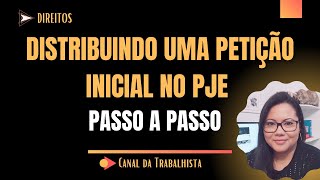 PROTOCOLO PJE PASSO A PASSO  Como ajuizar a primeira reclamatória trabalhista [upl. by Oeflein905]