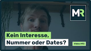 Kein Interesse keine Nummern und keine Dates mit Frauen [upl. by Lenad]