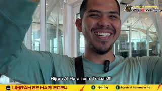 Apa Kata Jemaah Umrah 22 Hari Bersama Hijrah Al Haramain Travel [upl. by Kimmie407]