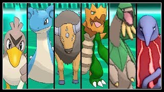 FULL POKEMON NON EVOLUTION TEAM [upl. by Eaneg]