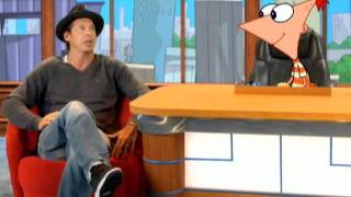 Ty Pennington is Interviewed by Phineas amp Ferb  Take Two with Phineas amp Ferb disneychannel [upl. by Lezned261]