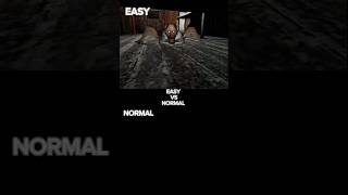 GRANNY CHAPTER 1 EASY 🆚 NORMAL GAMEPLAY gaming youtubeshorts granny1 [upl. by Hare]