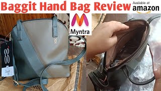 Baggit Hand Bag Review  HandBag under 1000  handbag haul sling bag for women [upl. by Annayehc656]