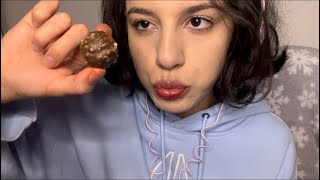 ASMR eating chocolate 🍫 [upl. by Nodlehs872]