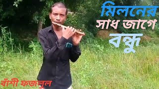 মিলনের সাধ জাগে বন্ধু l Miloner Sad Jage Bondhu l বাঁশী ফজলুল l Folk Song 2024 [upl. by Meredi31]