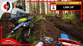 Berm Buster  KTM Loop 🟠 BREAKOUT TRAIL ⚠️ Link Up Grade 4 [upl. by Medwin]