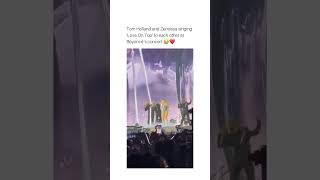 Tom Holland amp Zendaya Singing At Beyonce Concert beyonce tomholland zendaya viralshort mcu [upl. by Yecart207]