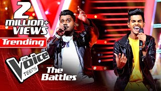 The Battles  Hashen Dulanjana V Kasun Punsith  Pandama  The Voice Teen Sri Lanka [upl. by Torbart]