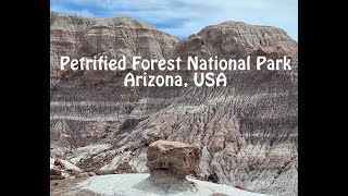 Petrified Forest National Park Arizona USA [upl. by Sonja]