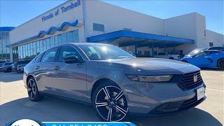 New 2025 Honda Accord Hybrid Tomball TX Houston TX HTSA012038 [upl. by Aurelius]