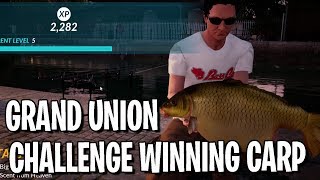 How to Win The Carp Challenge  Grand Union  FIshing Sim World  Guide [upl. by Thema]