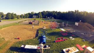 Center Woods Upper Elementary School Playground Build [upl. by Farhi]